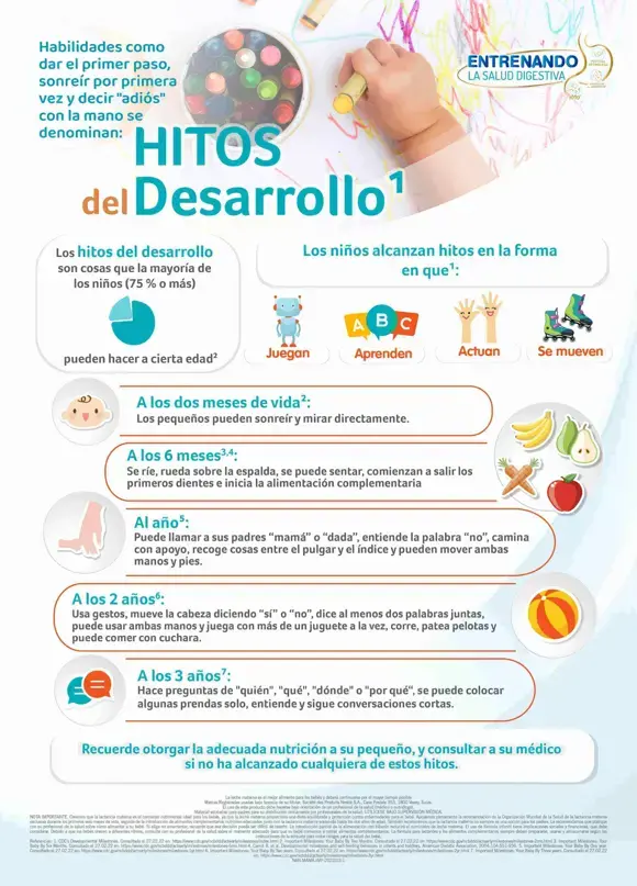 Hitos del desarrollo